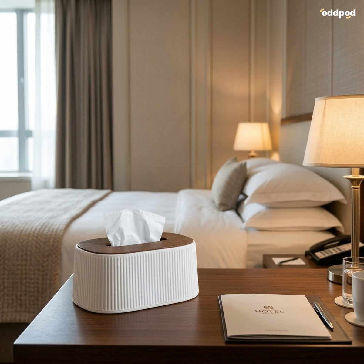 Pleat Tissue Holder - oddpod