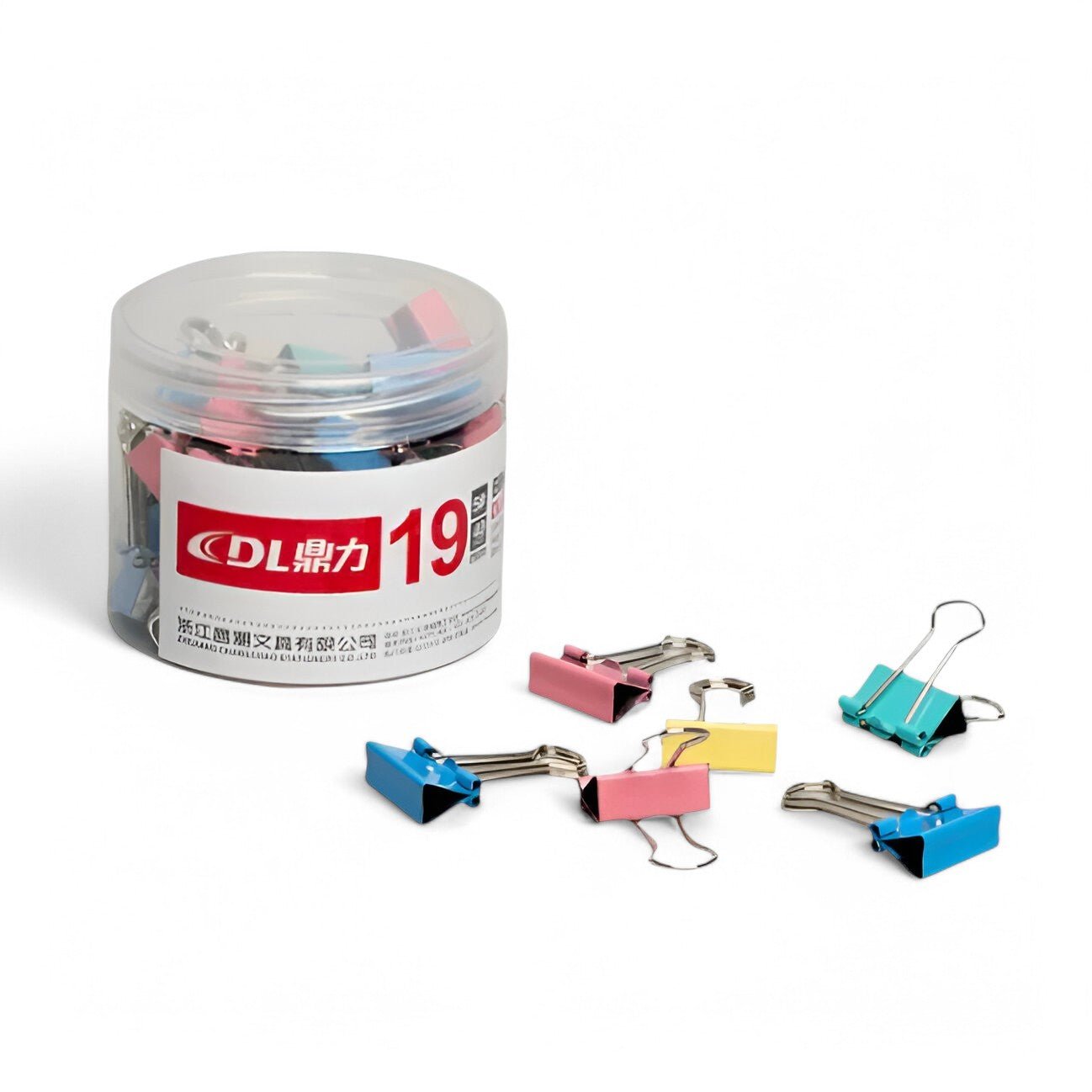 Pastel Binder Clips - oddpod