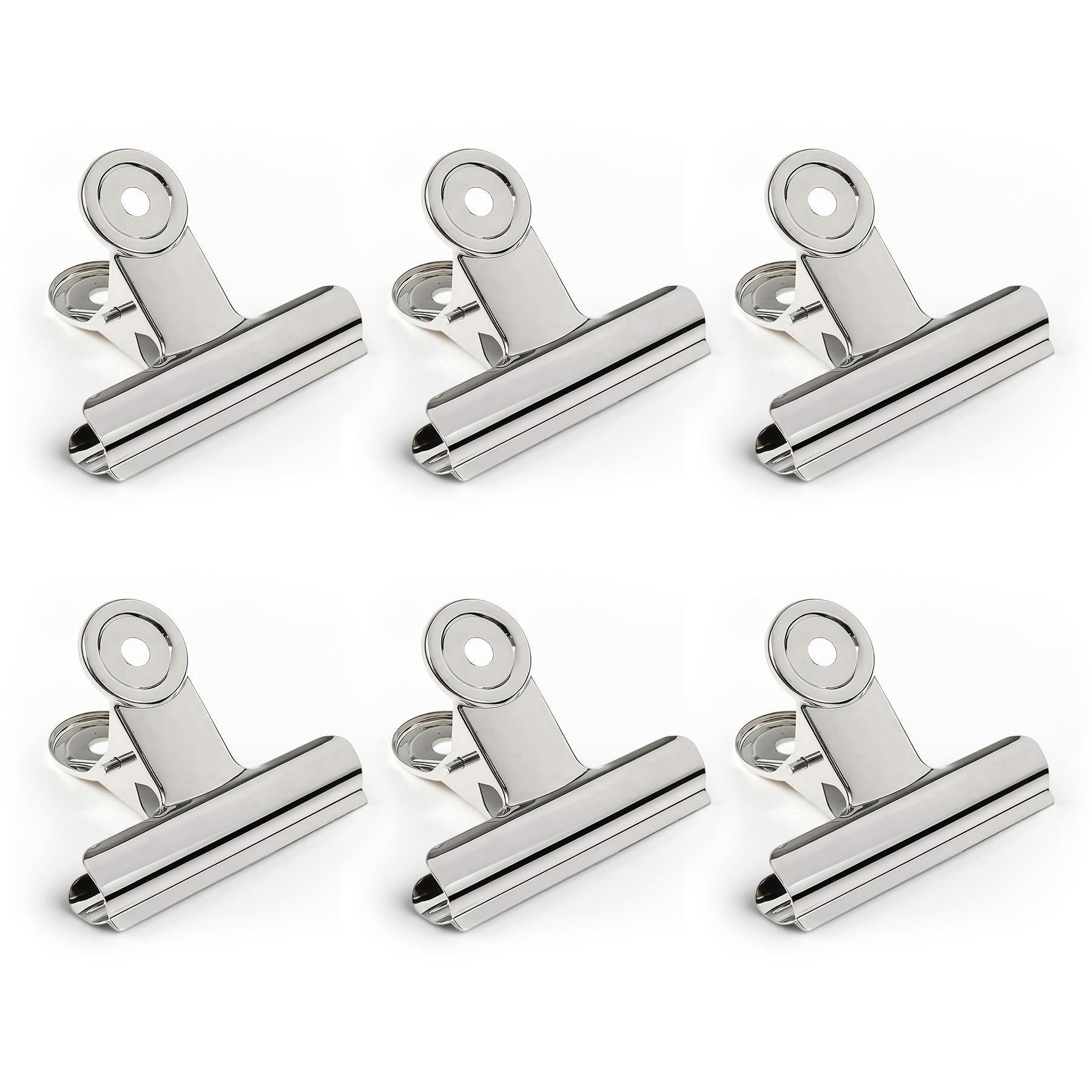 Large Bulldog Steel Clips