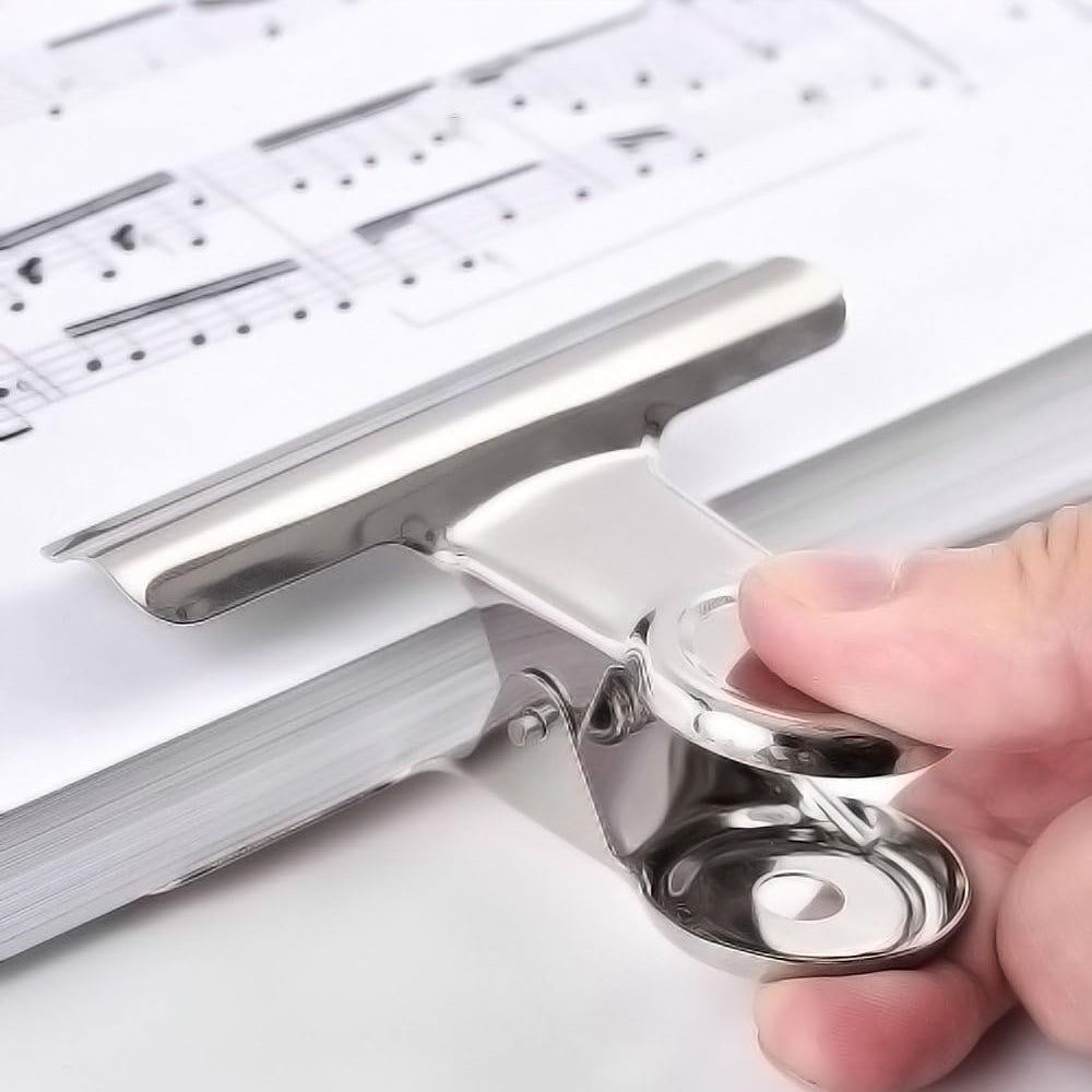 Large Bulldog Steel Clips