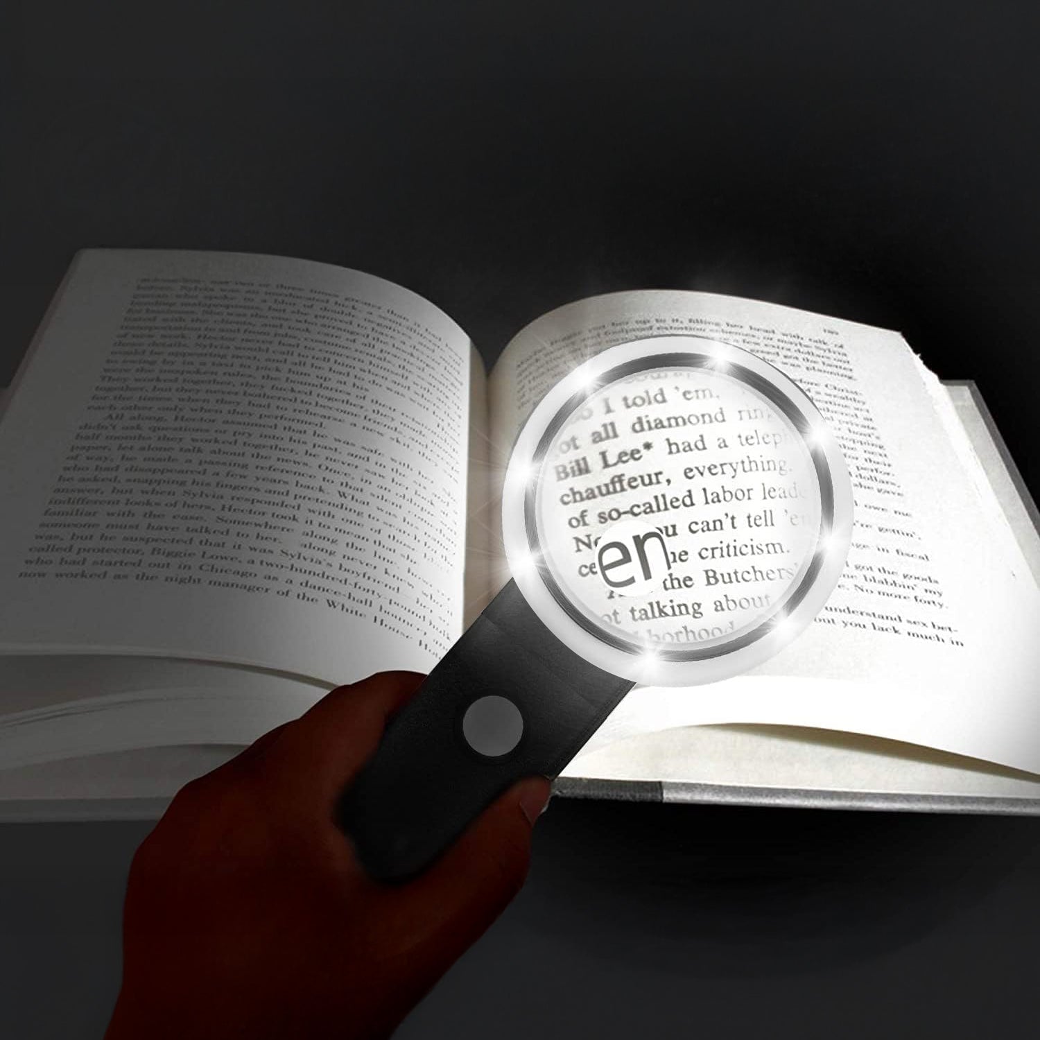18 LED 10x/30x Foldable Magnifier