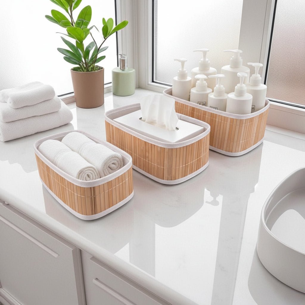 Bambox Storage Baskets - Rect - oddpod