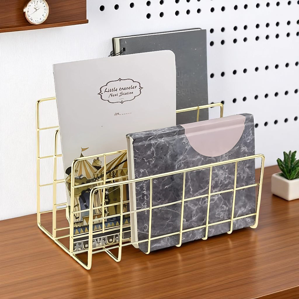 Metal Magazine Rack