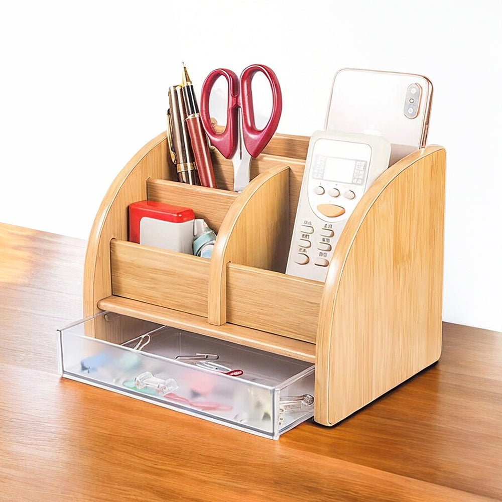 Classic Wooden pen Stand - oddpod