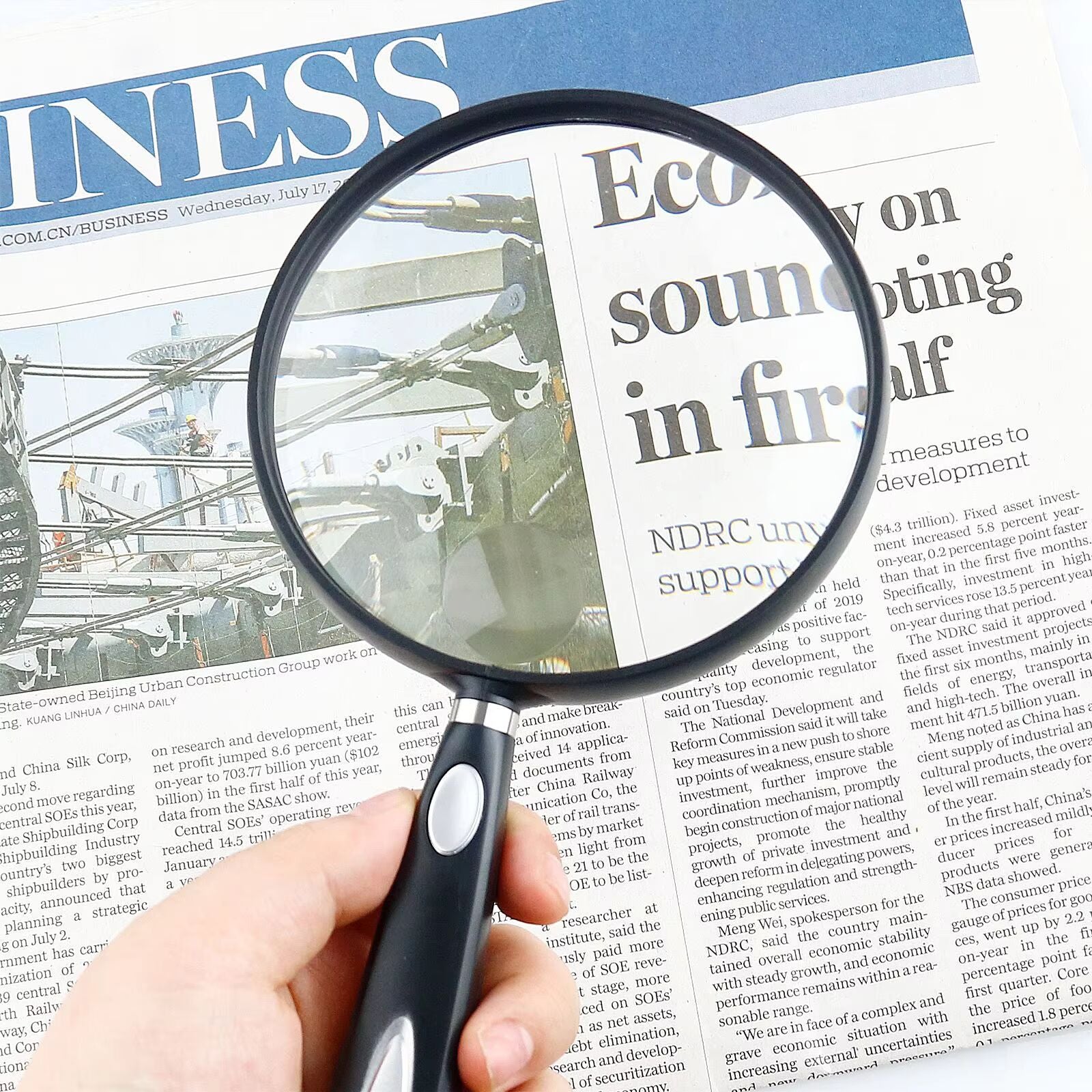 4D 3x/5x Handheld Magnifier