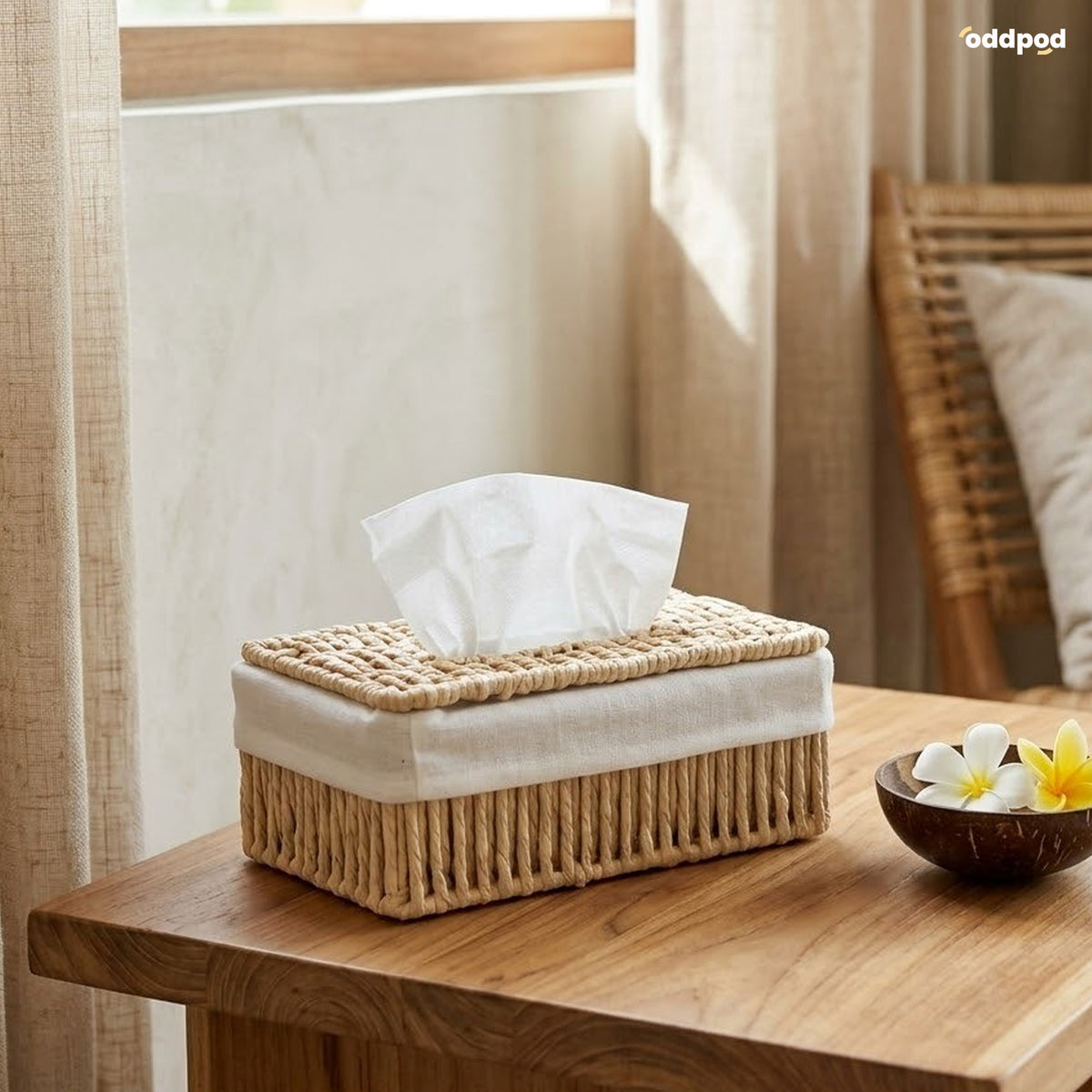 Linea Paper Thread Tissue Holder