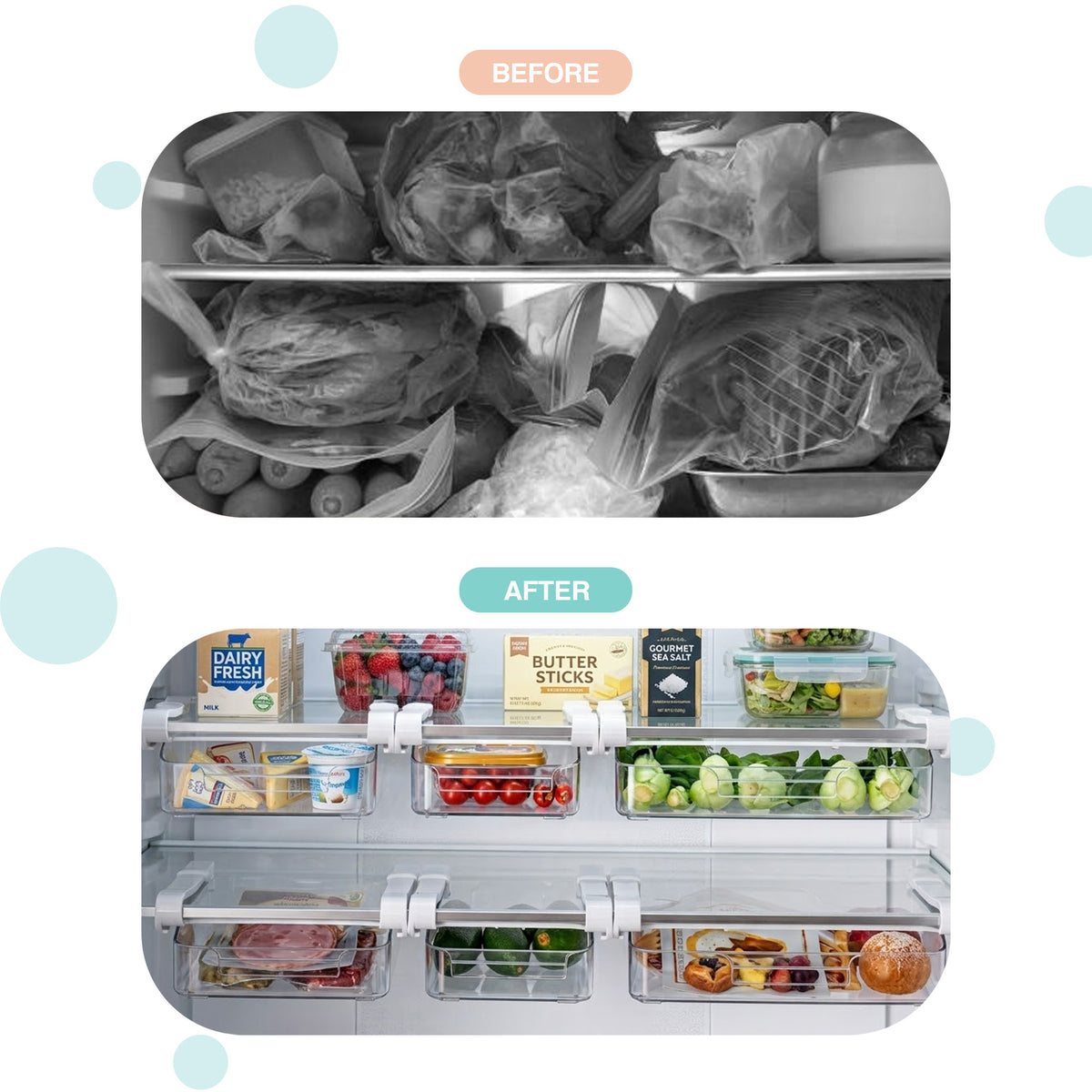 Hanging Refrigerator Tray