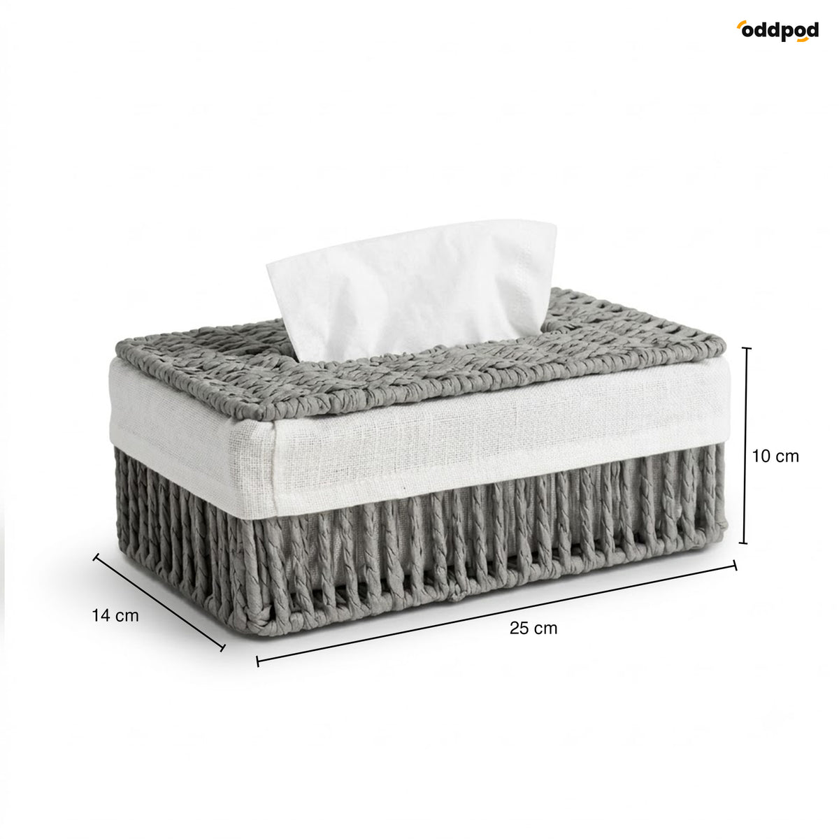 Linea Paper Thread Tissue Holder