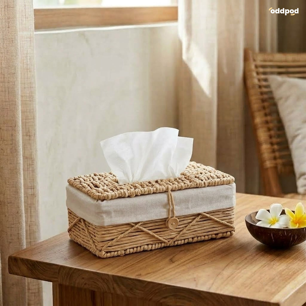 Cressa Paper Thread Tissue Holder