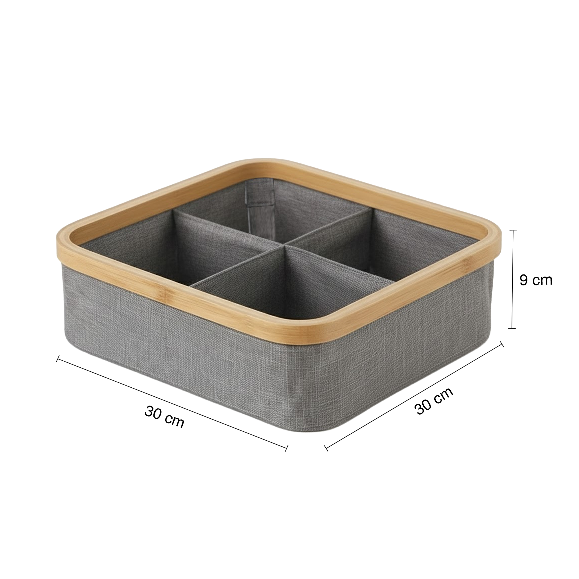 Sortee 4-slot Wardrobe Organizer