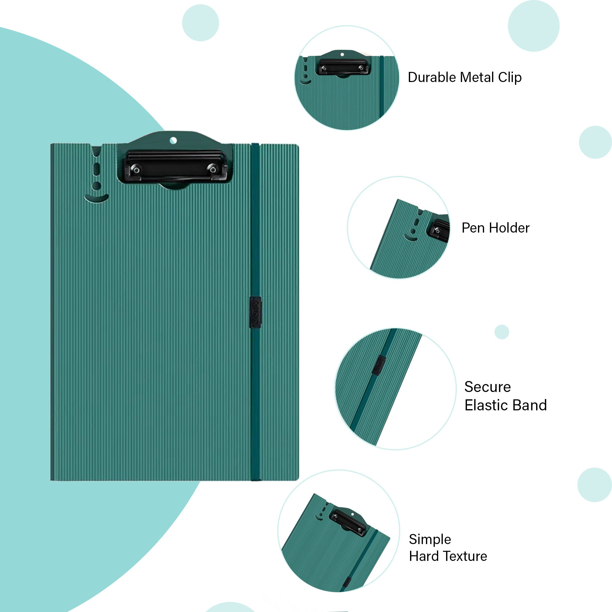 Secure Folding Clipboard - Vertical
