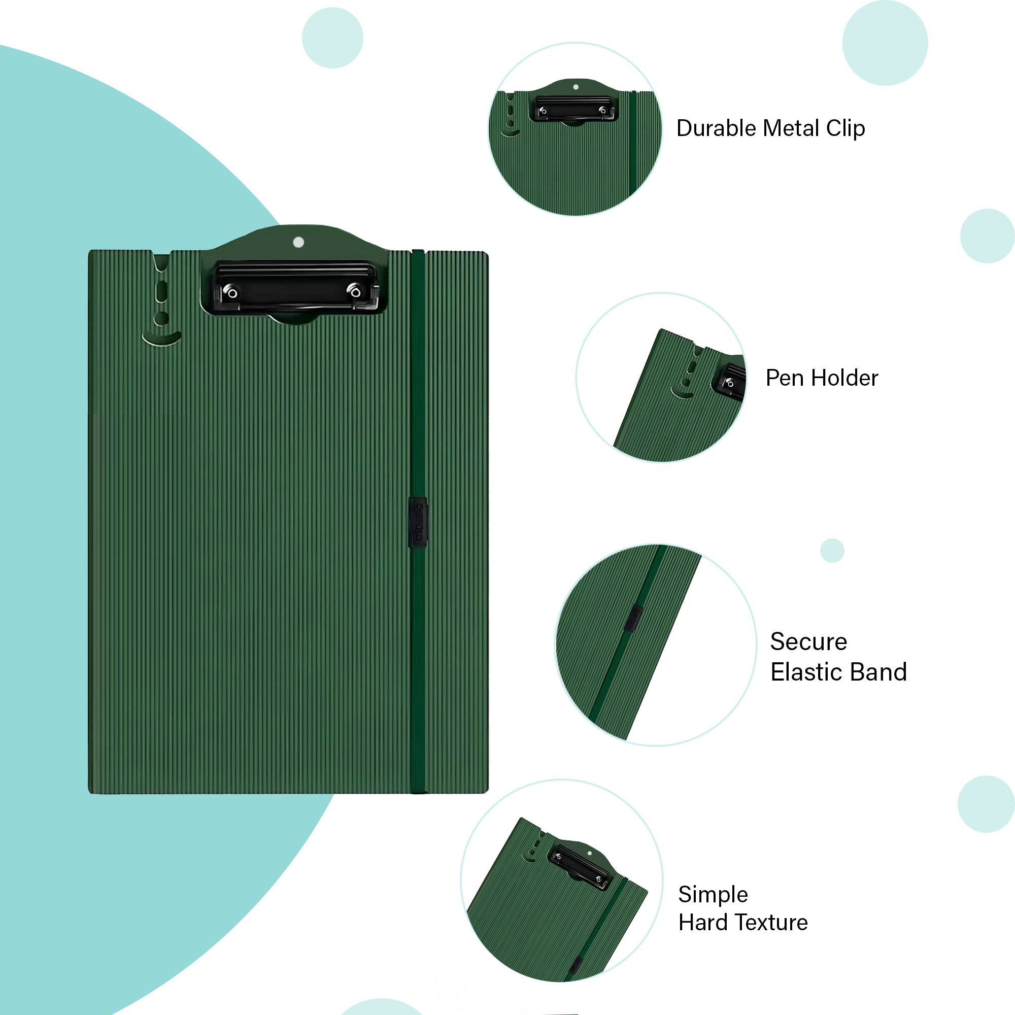 Secure Folding Clipboard - Vertical
