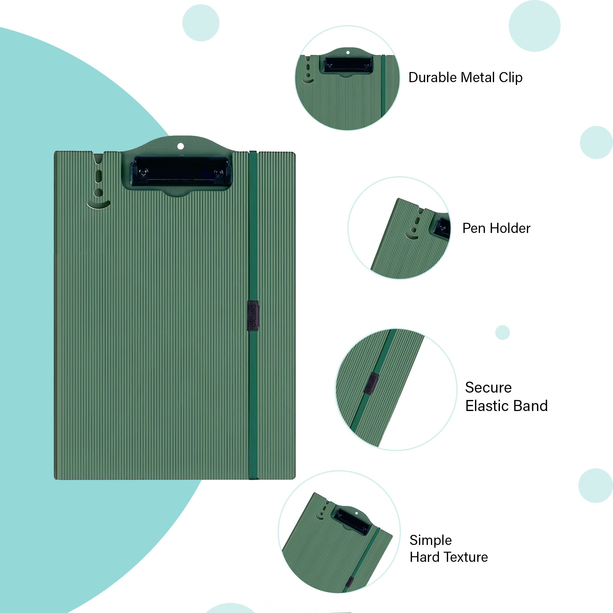 Secure Folding Clipboard - Vertical