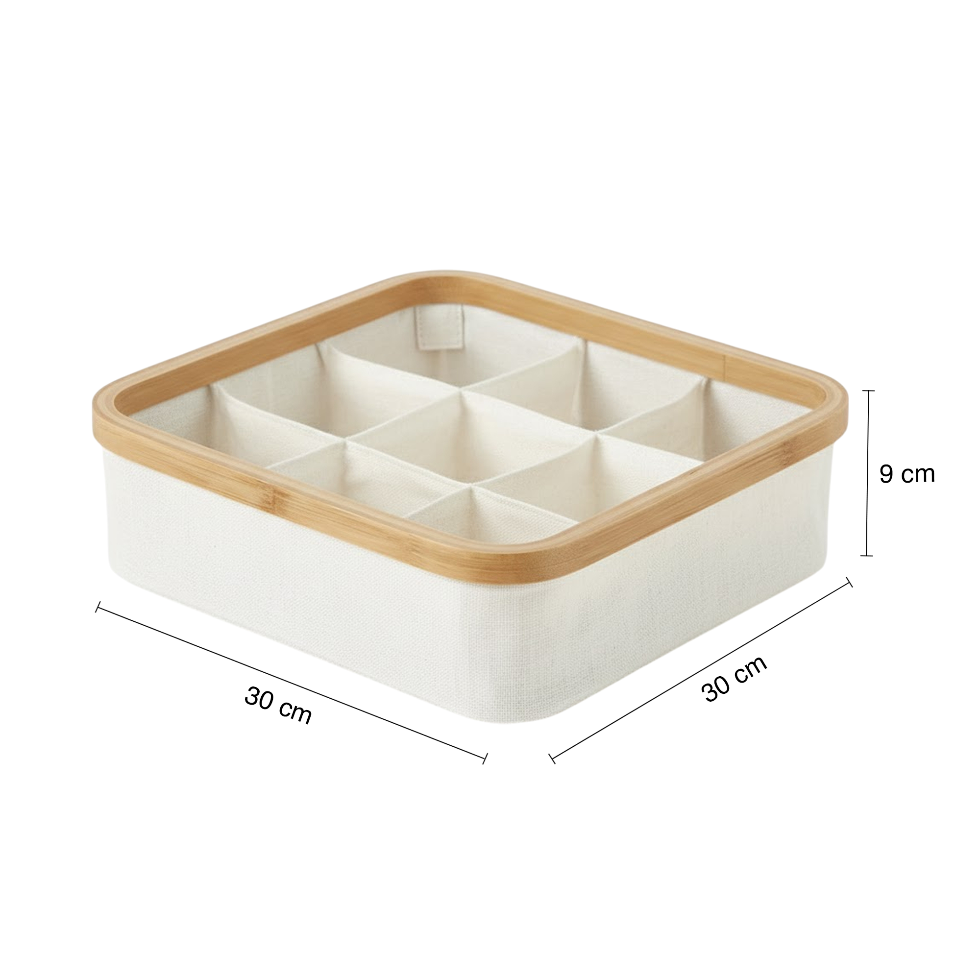 Sortee 9-slot Wardrobe Organizer