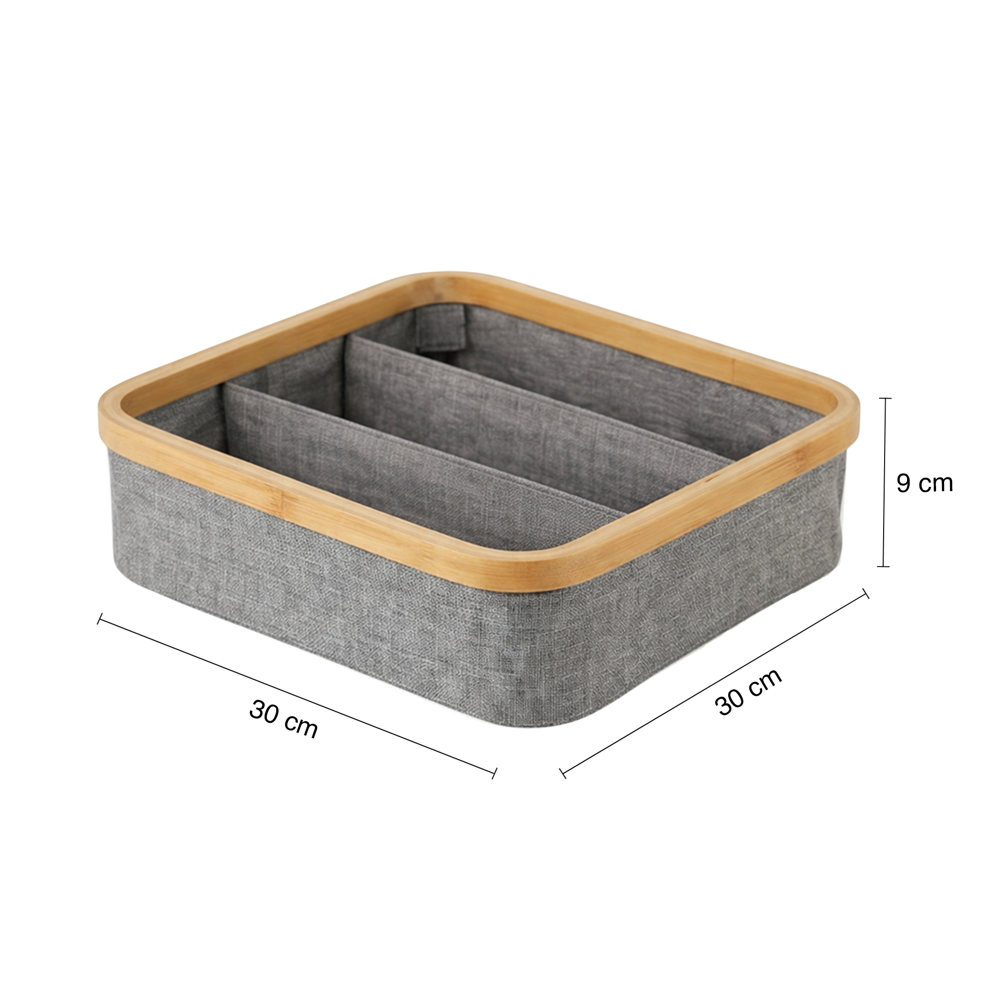 Sortee 3-slot Wardrobe Organizer