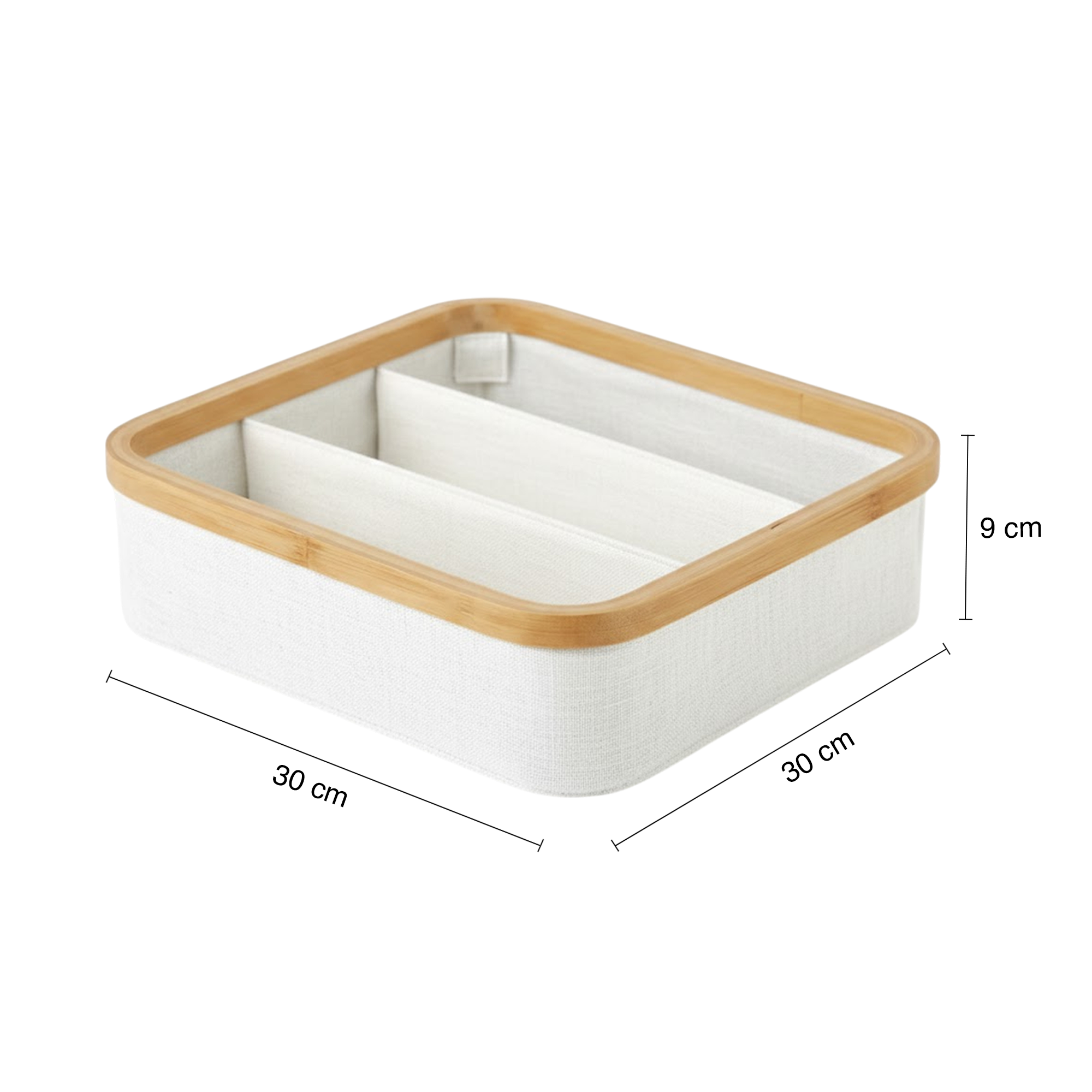 Sortee 3-slot Wardrobe Organizer