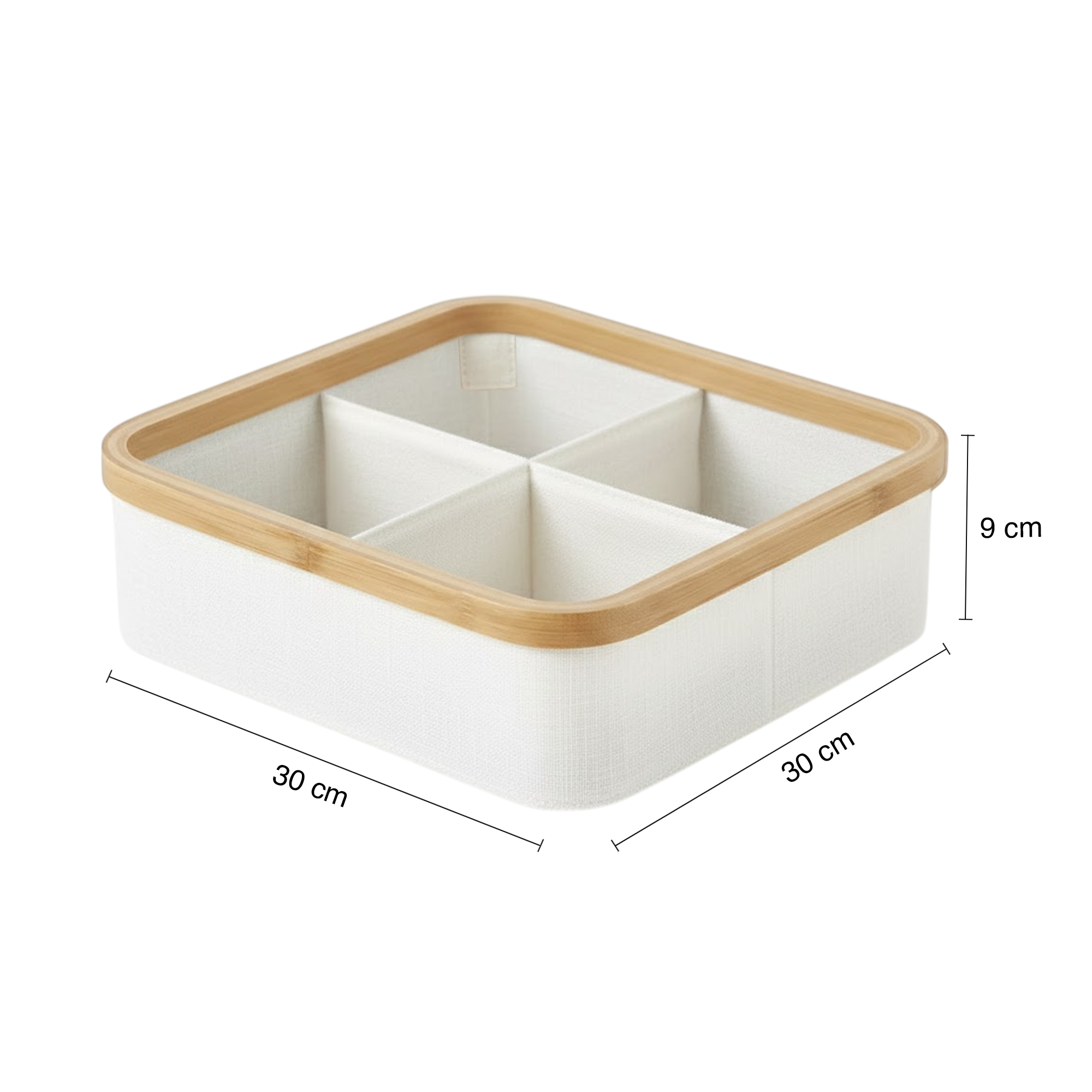 Sortee 4-slot Wardrobe Organizer