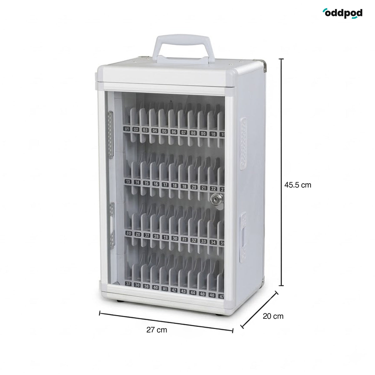 Premium Mobile Storage Box - 48 Slots