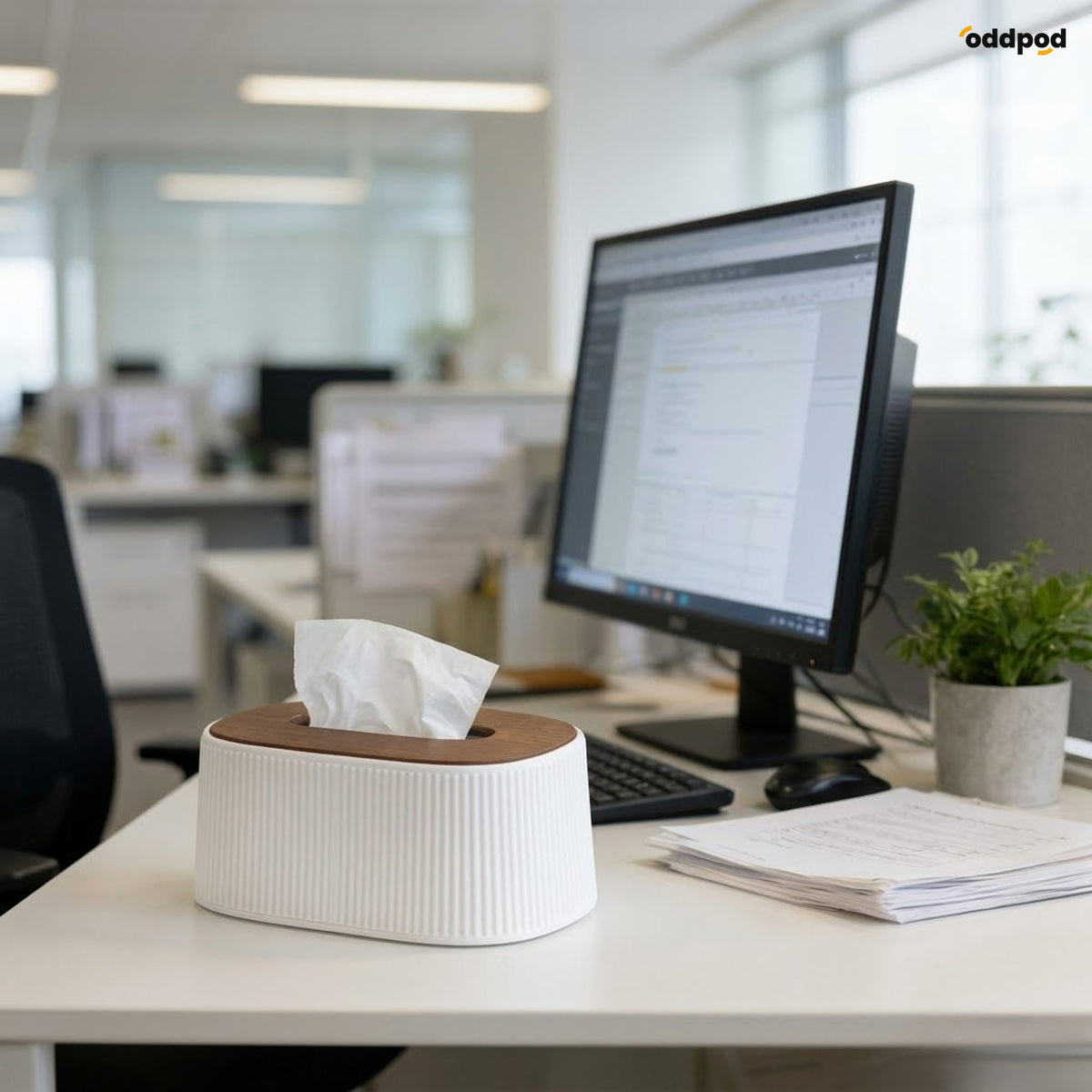 Pleat Tissue Holder - oddpod