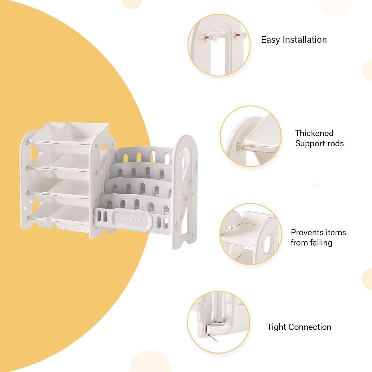 Multi-Rack Storage Organizer Large - oddpod