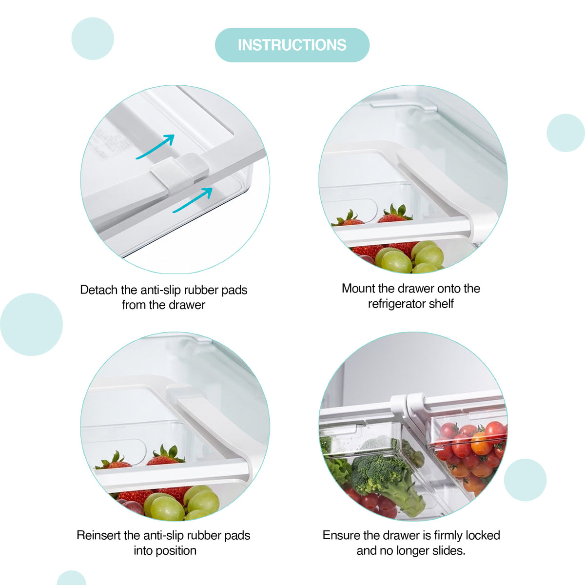 Hanging Refrigerator Tray