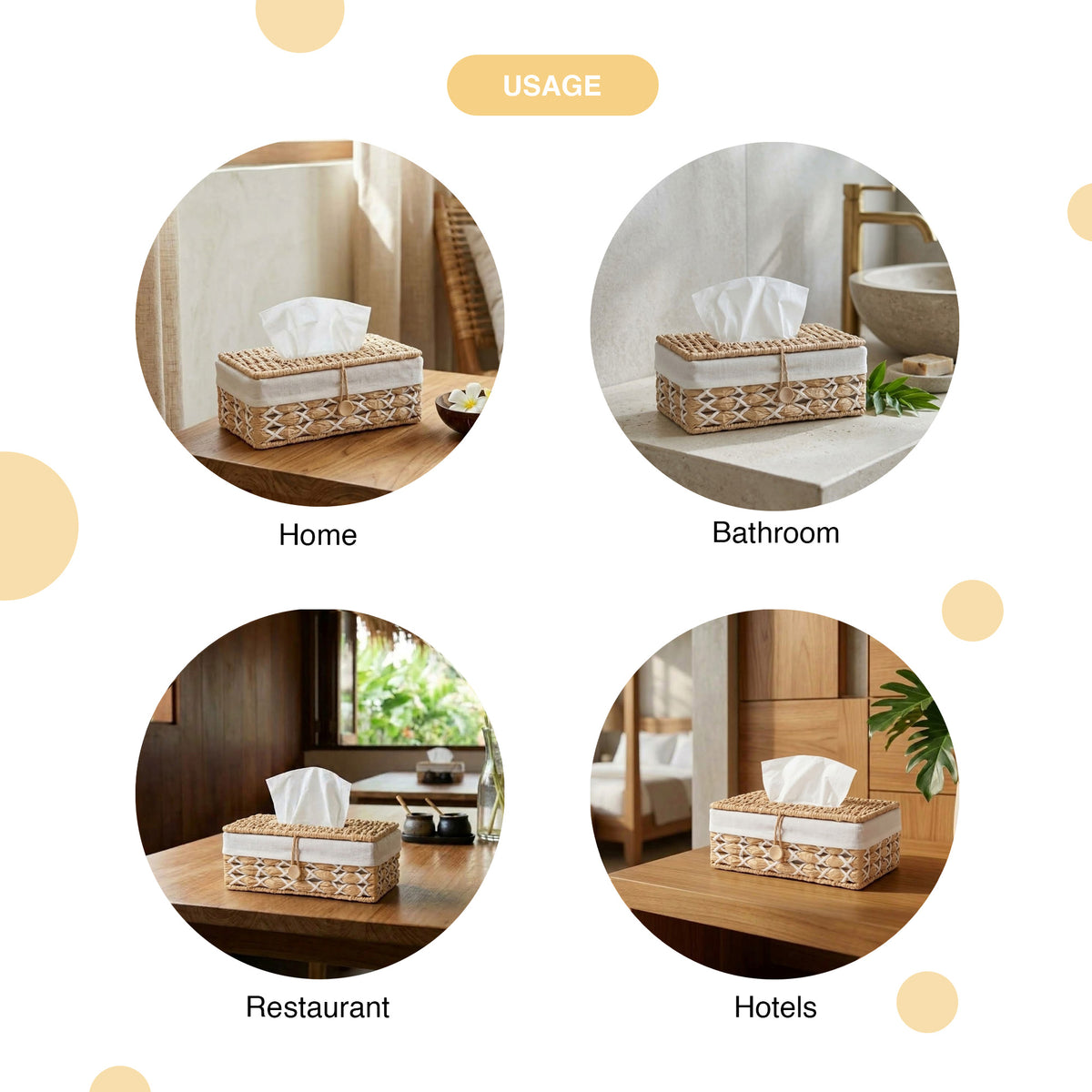 Intera Paper Thread Tissue Holder