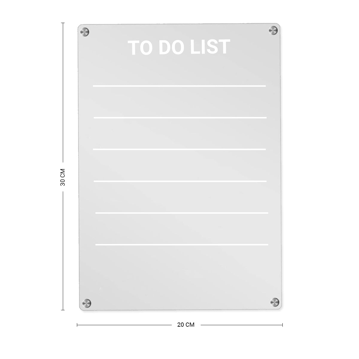 Acrylic To-Do List - A4