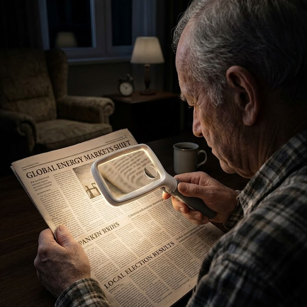 5 LED Folding Magnifier - oddpod