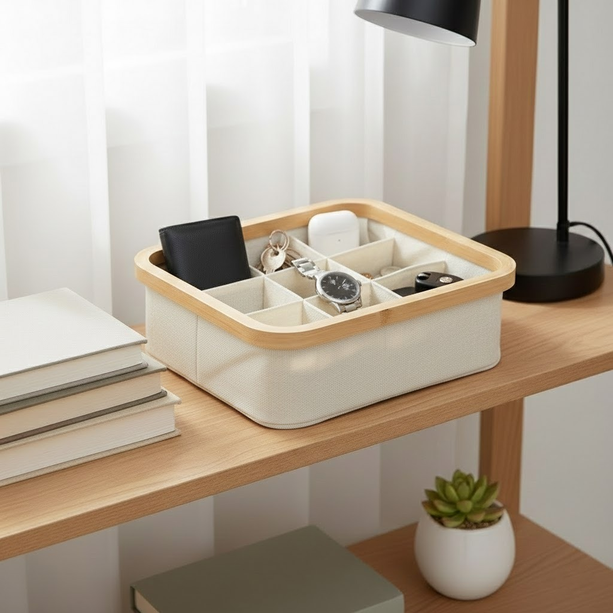 Sortee 9-slot Wardrobe Organizer