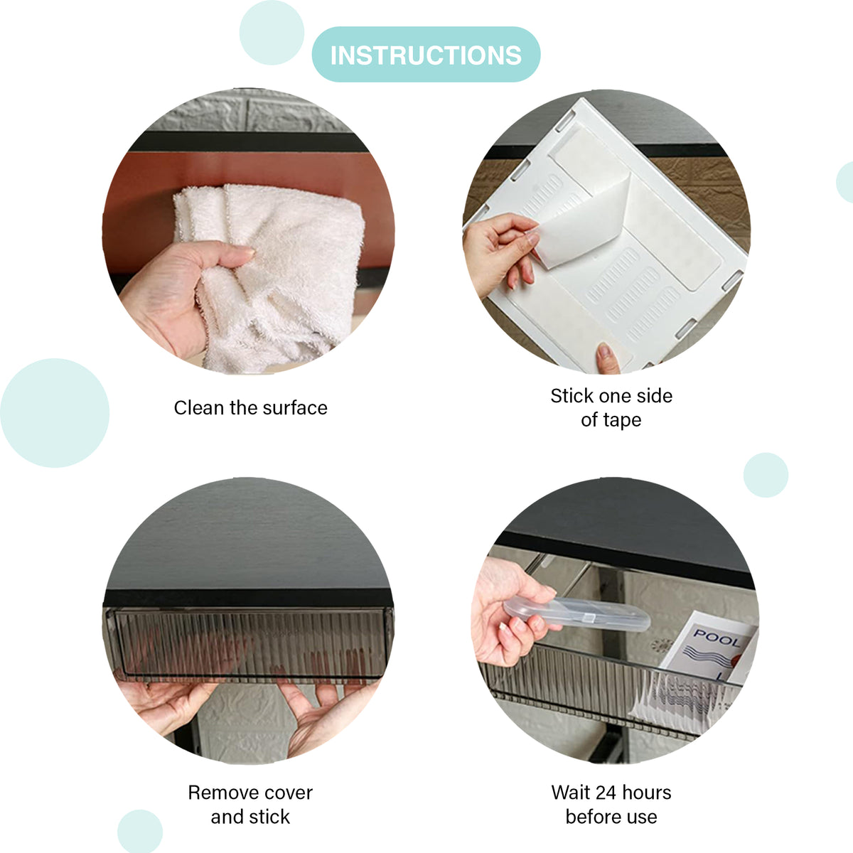 Fluted Hidden Drawer - Medium - oddpod
