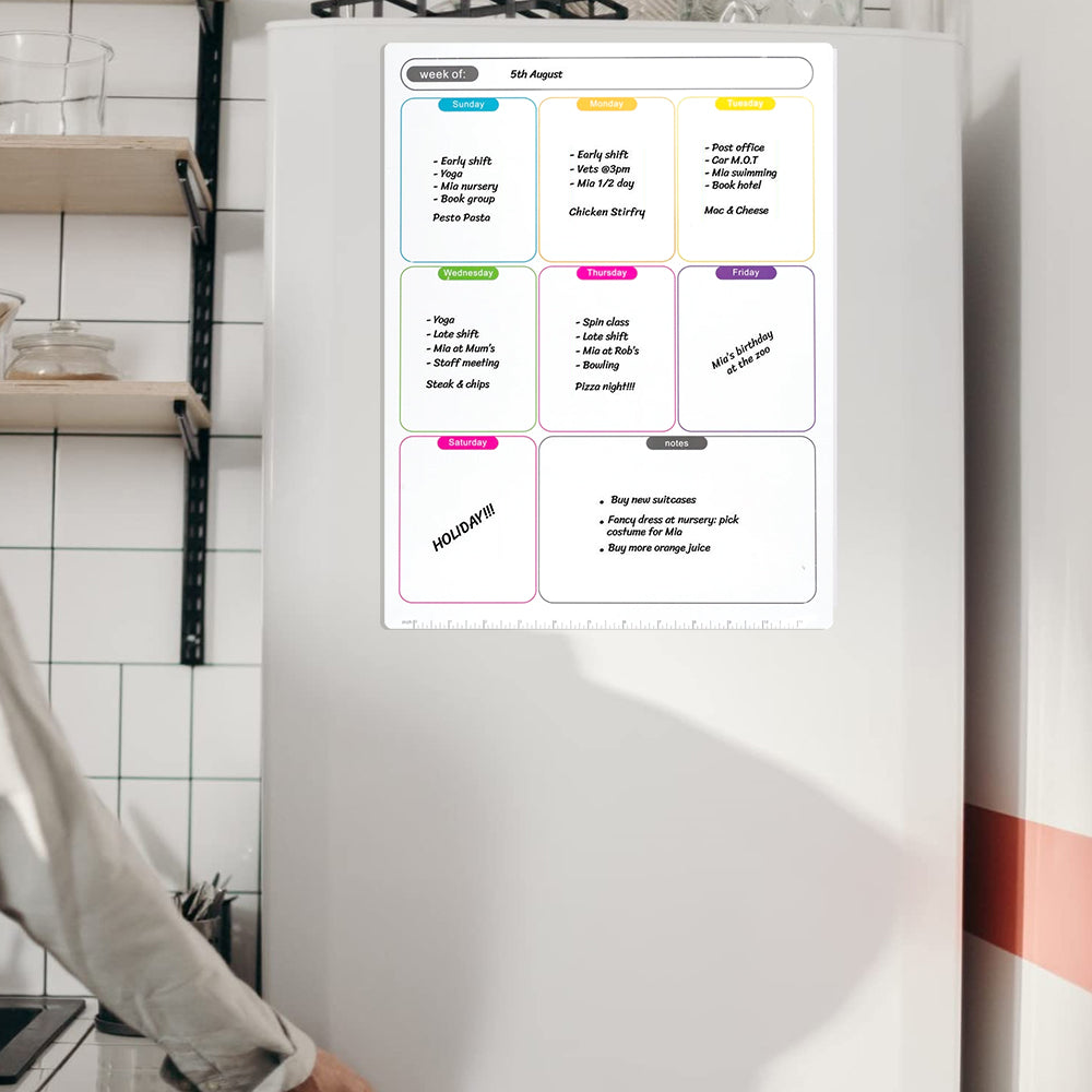 Magnetic Weekly Planner - A4