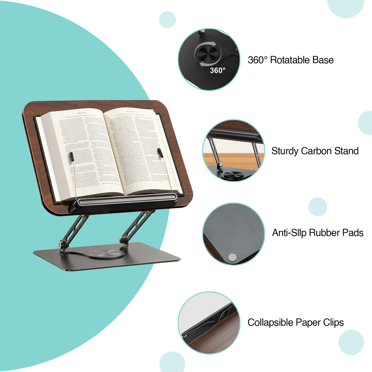Swivel Book Stand