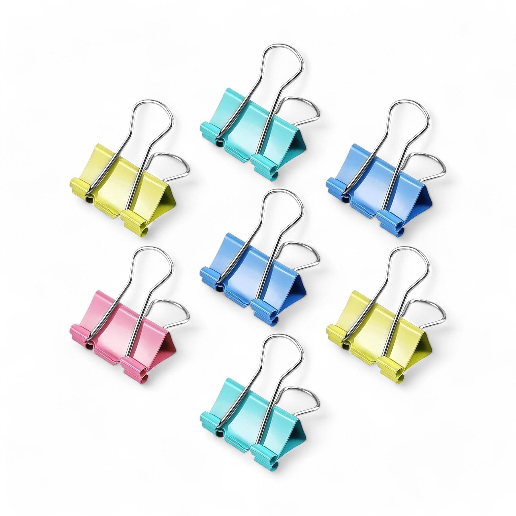 Pastel Binder Clips