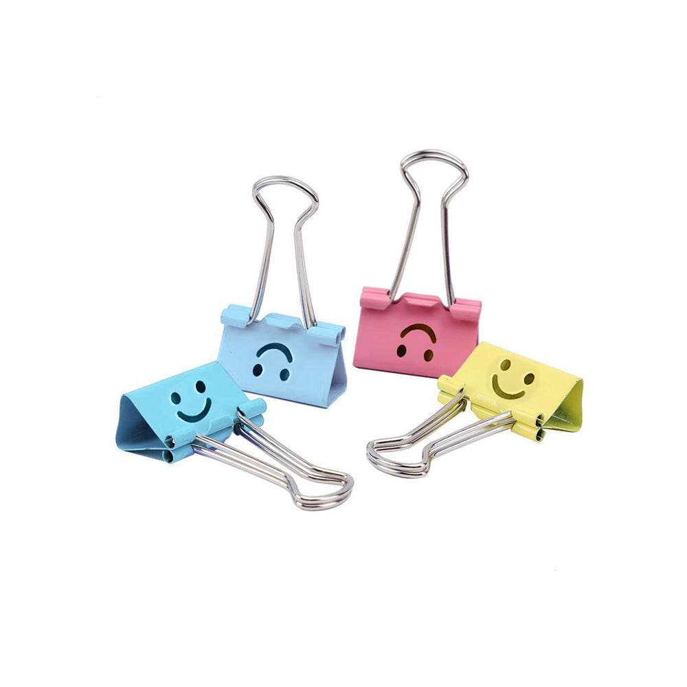 Smiley Binder Clips