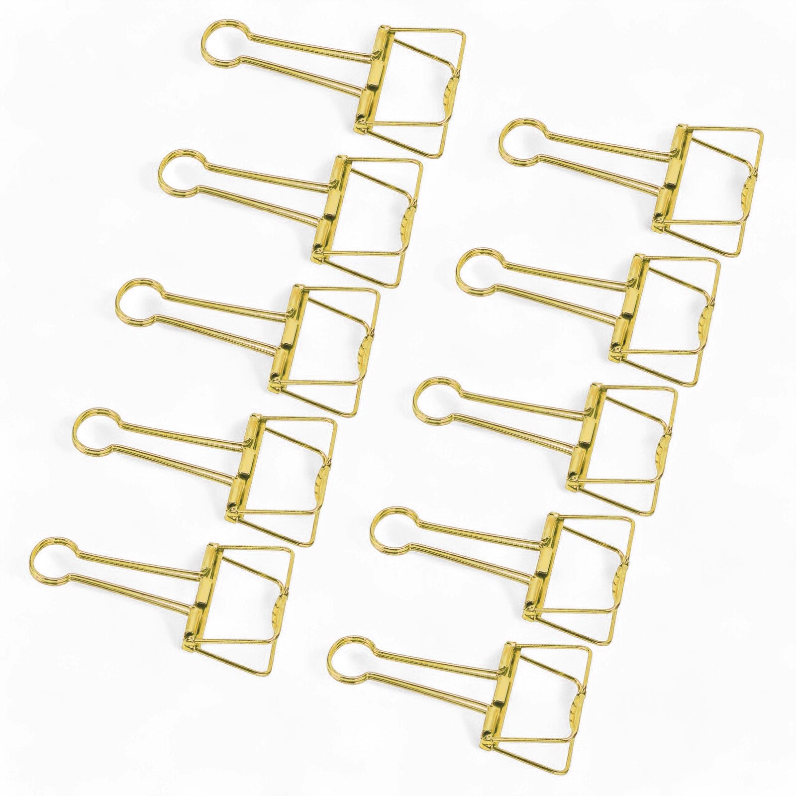 Wiro Binder Clips - Gold