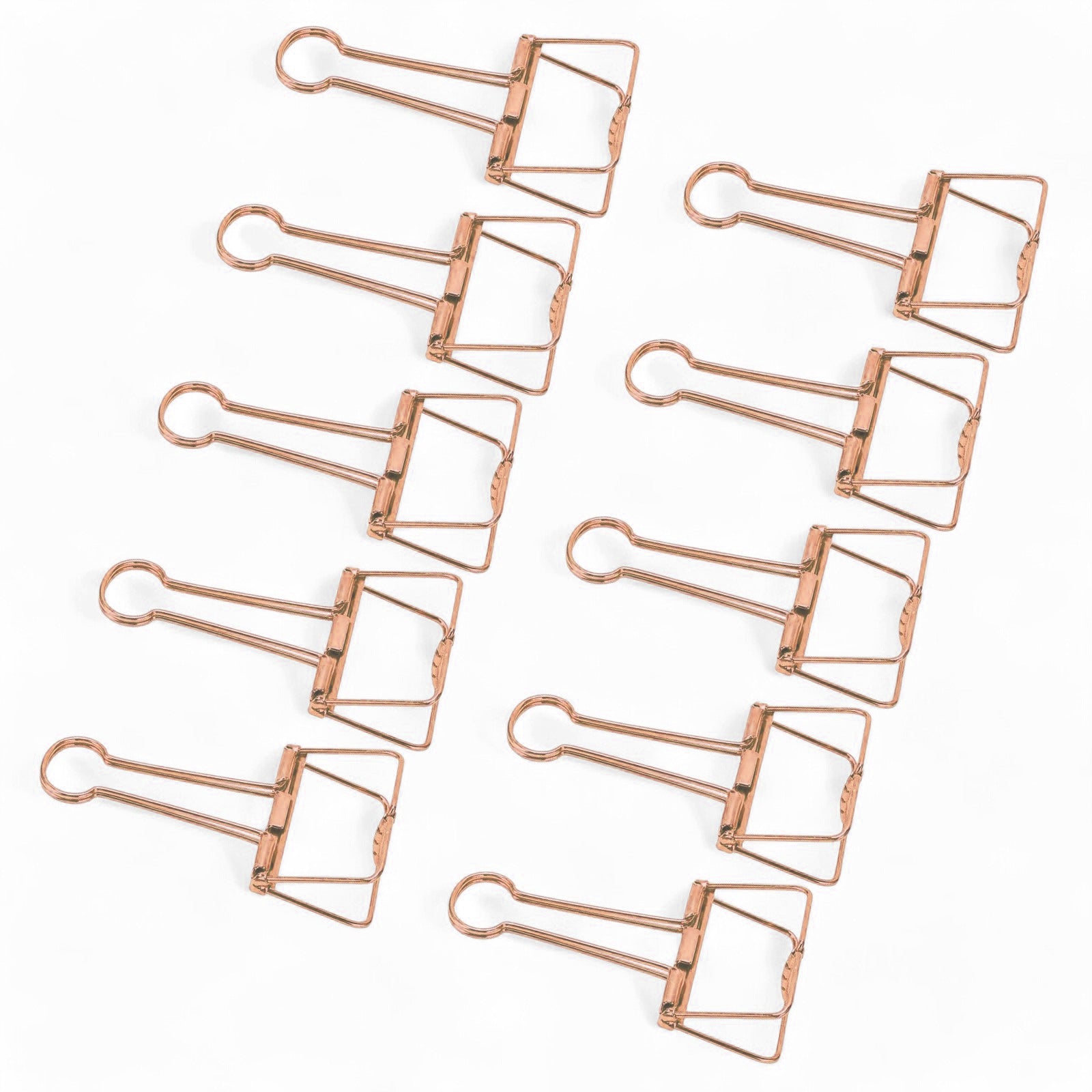 Wiro Binder Clips - Rose Gold