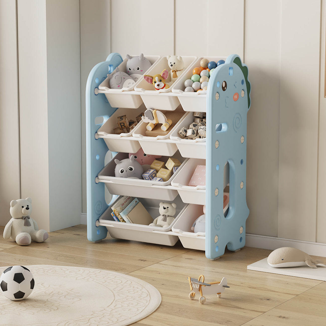 Compact Toy Storage Organizer