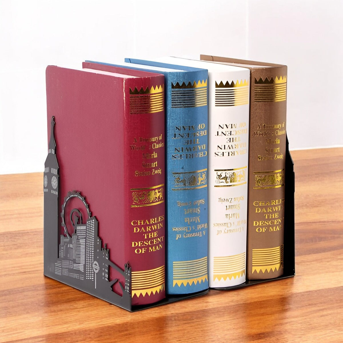 London Clock Bookends