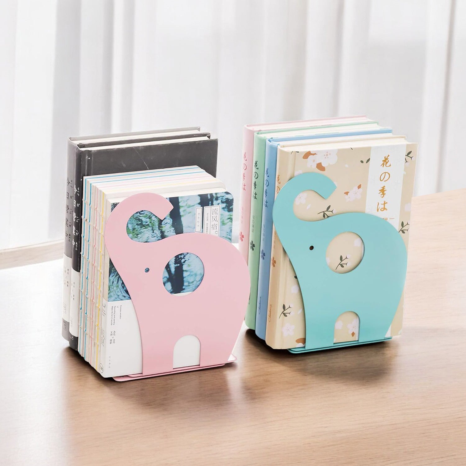 Elephant Bookends