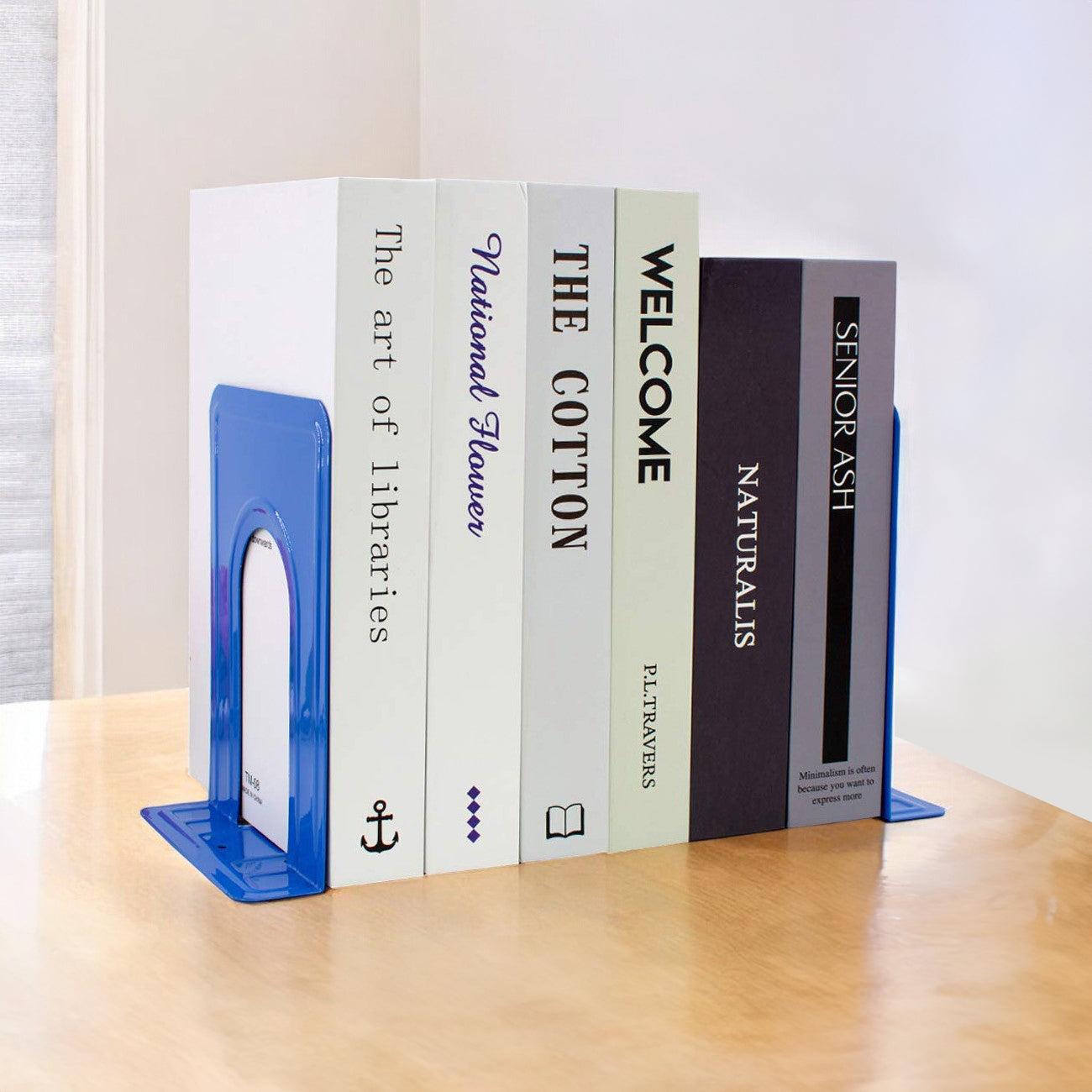 Metallic Bookends