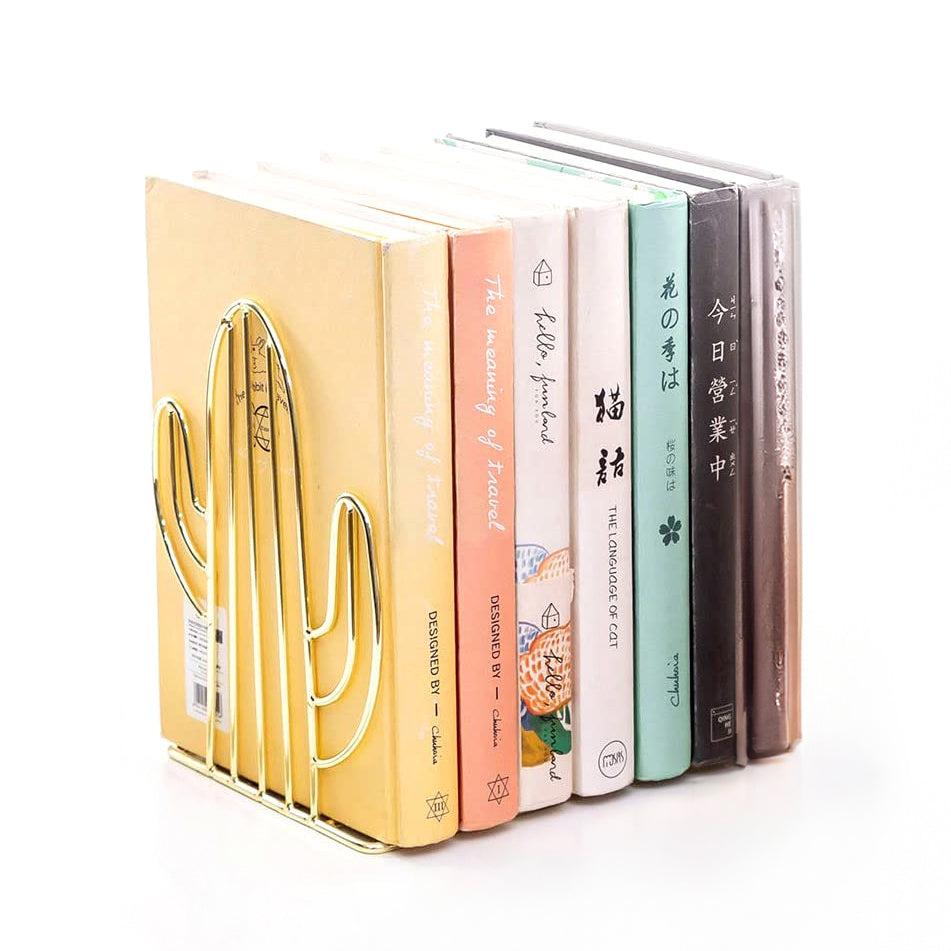 Cactus Bookends