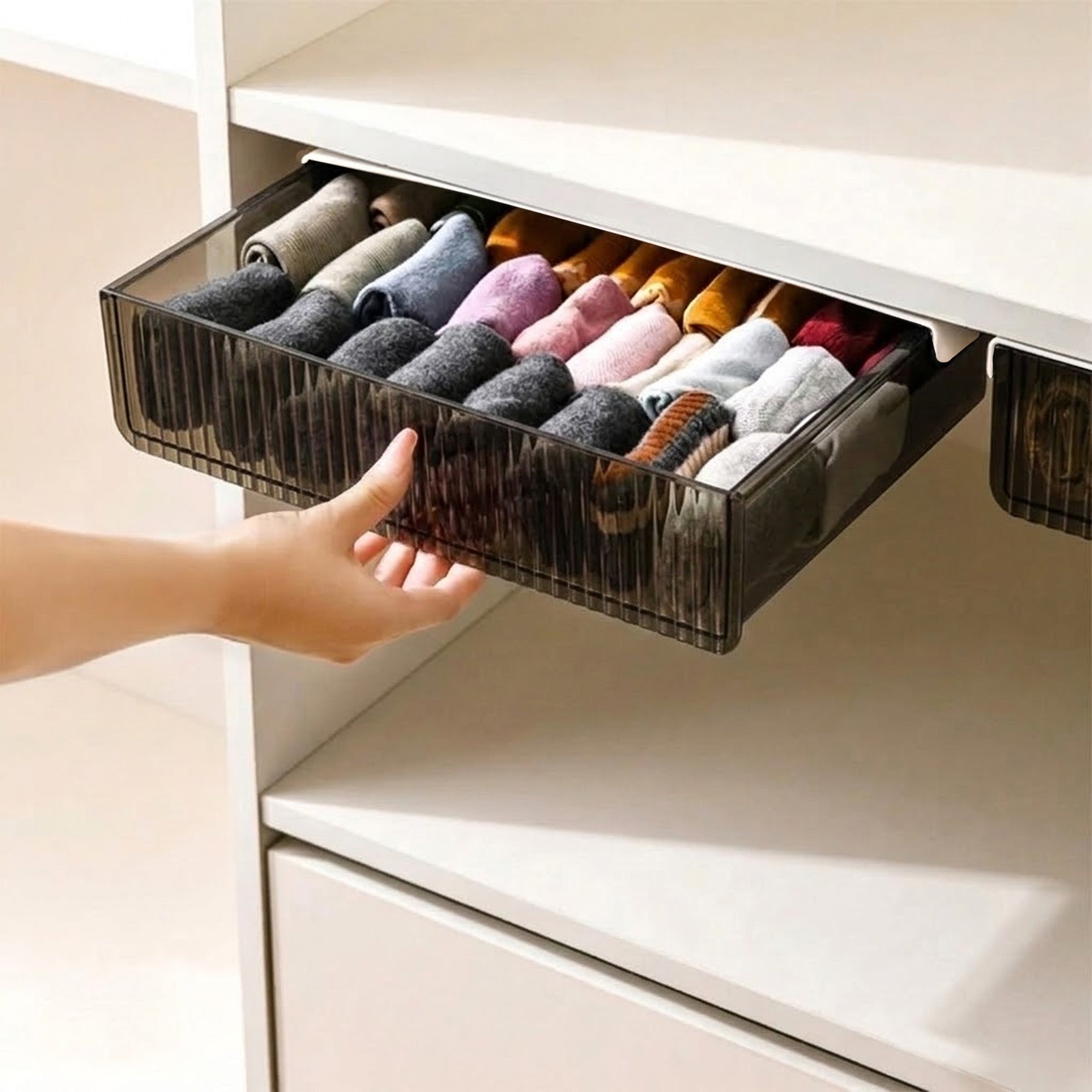Fluted Hidden Drawer - Large