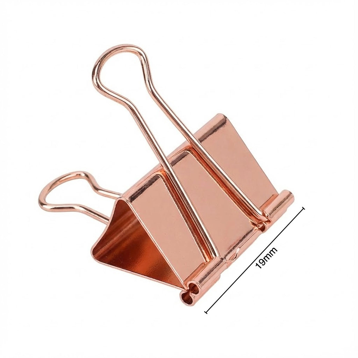 Rose Gold Binder Clips - oddpod