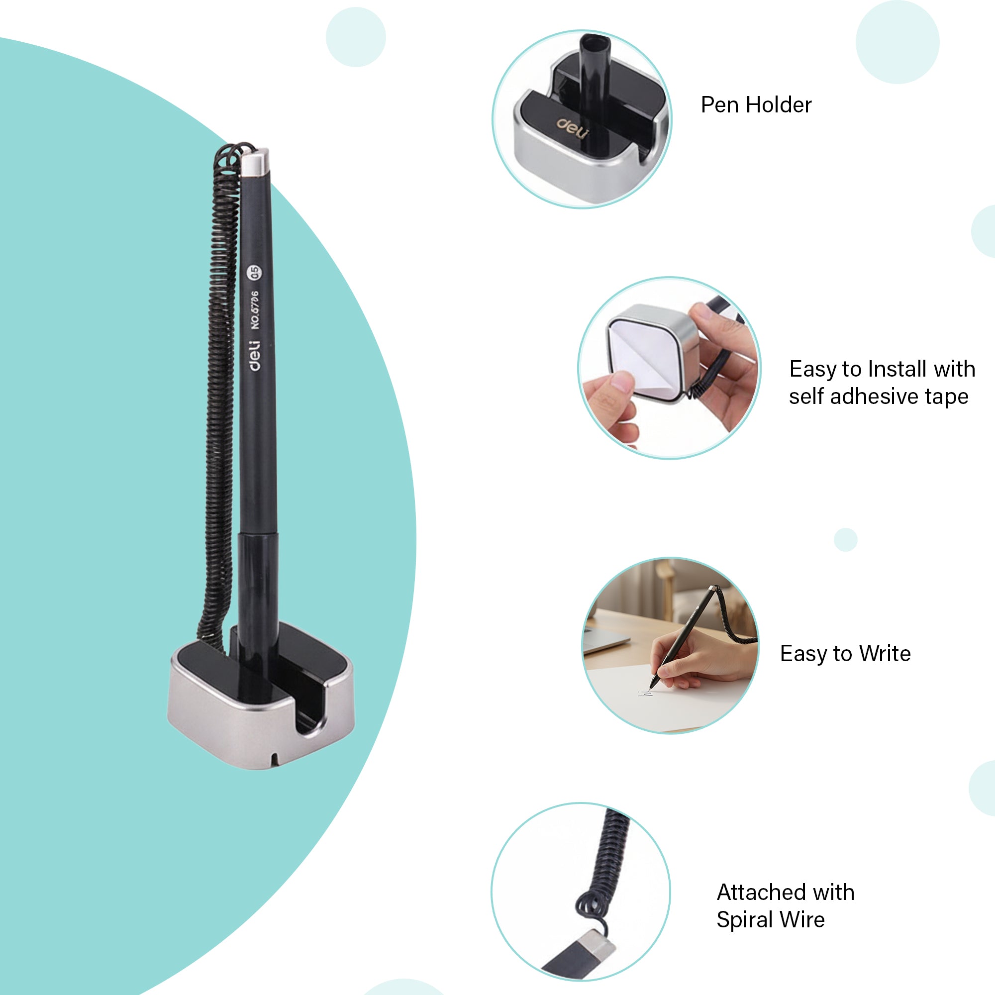 Desk Attachable Pen