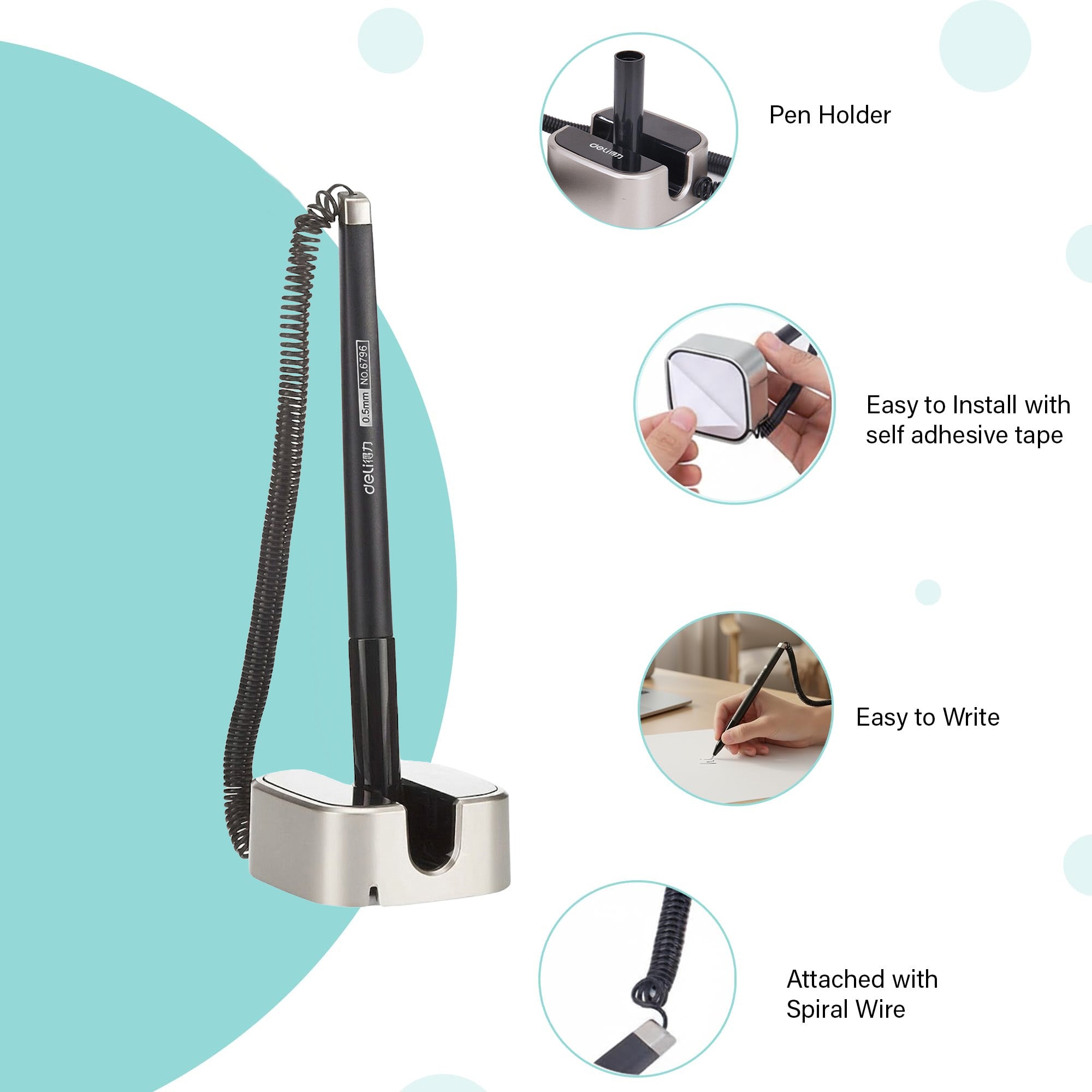 Desk Attachable Pen - oddpod