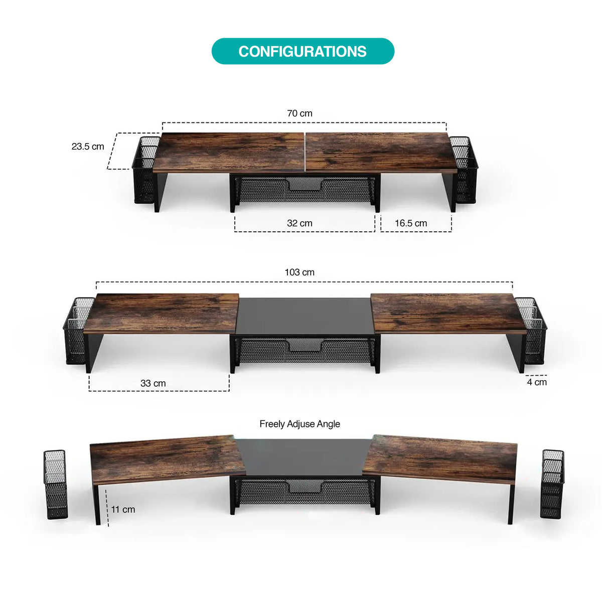 Duo Monitor Stand