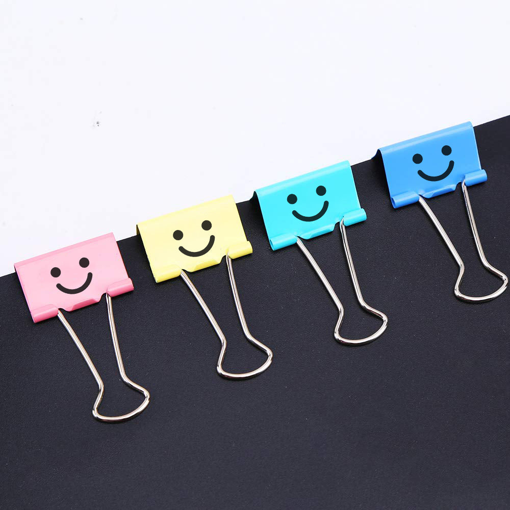 Smiley Binder Clips