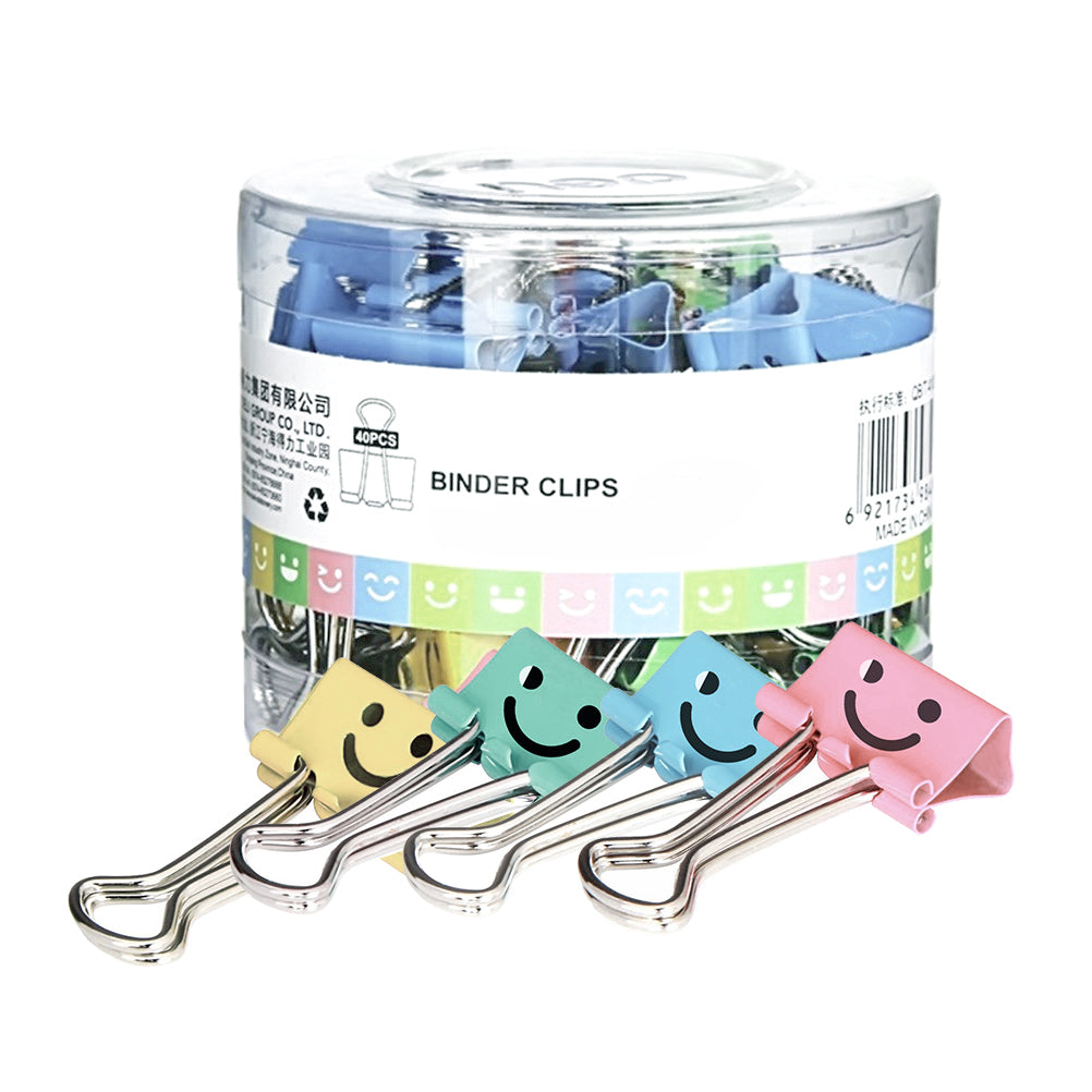 Smiley Binder Clips