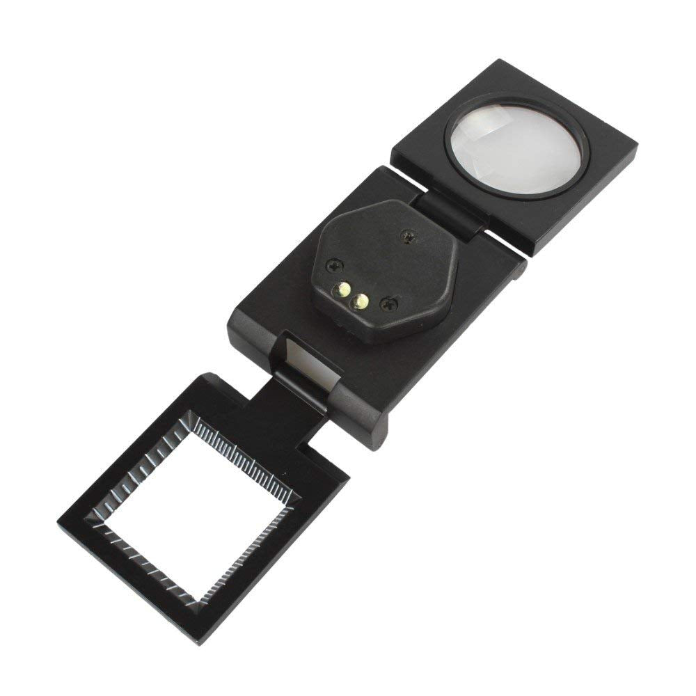 10X Folding Magnifier LED