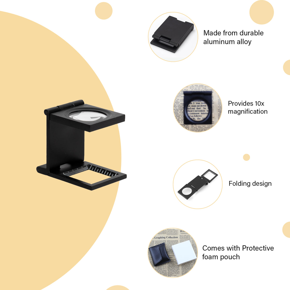 10X Folding Magnifier - oddpod
